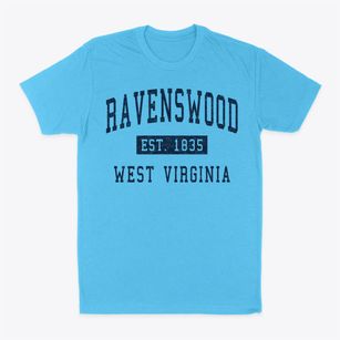Ravenswood West Virginia Classic Established Classic Dad T-Shirt
