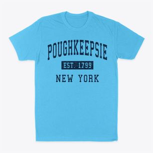 Poughkeepsie New York Classic Established Classic Dad T-Shirt