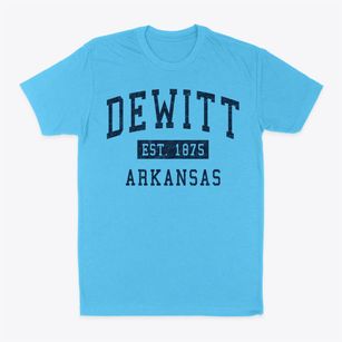 Dewitt Arkansas Classic Established Classic Dad T-Shirt