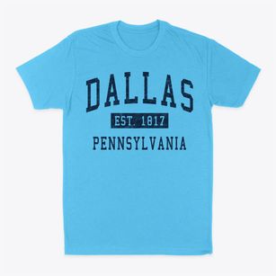 Dallas Pennsylvania Classic Established Classic Dad T-Shirt