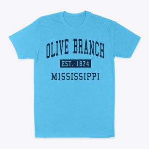Olive Branch Mississippi Classic Established Classic Dad T-Shirt