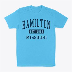 Hamilton Missouri Classic Established Classic Dad T-Shirt
