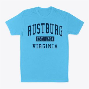 Rustburg Virginia Classic Established Classic Dad T-Shirt