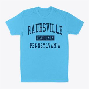Raubsville Pennsylvania Classic Established Classic Dad T-Shirt