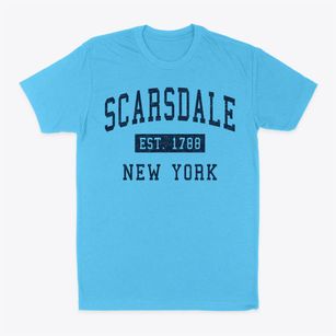 Scarsdale New York Classic Established Classic Dad T-Shirt