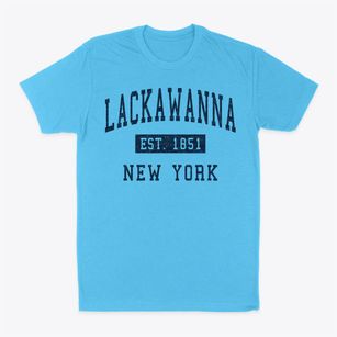 Lackawanna New York Classic Established Classic Dad T-Shirt