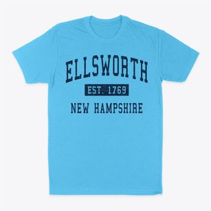 Ellsworth New Hampshire Classic Established Classic Dad T-Shirt