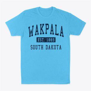 Wakpala South Dakota Classic Established Classic Dad T-Shirt