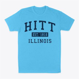 Hitt Illinois Classic Established Classic Dad T-Shirt