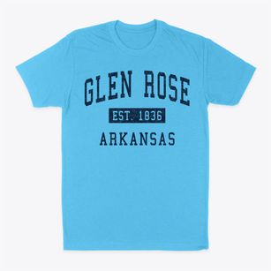 Glen Rose Arkansas Classic Established Classic Dad T-Shirt