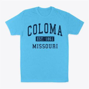 Coloma Missouri Classic Established Classic Dad T-Shirt