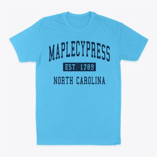Maplecypress North Carolina Classic Established Classic Dad T-Shirt
