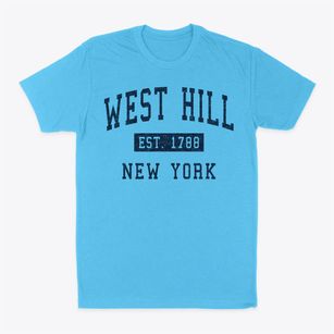 West Hill New York Classic Established Classic Dad T-Shirt