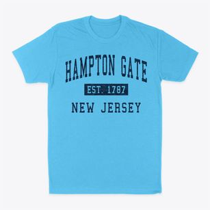 Hampton Gate New Jersey Classic Established Classic Dad T-Shirt