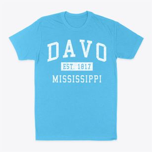 Davo Mississippi Classic Established Classic Dad T-Shirt