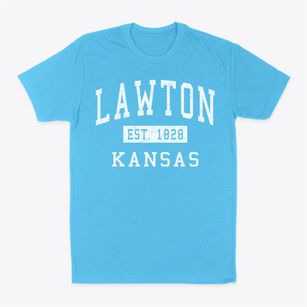 Lawton Kansas Classic Established Classic Dad T-Shirt