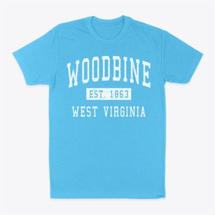 Woodbine West Virginia Classic Established Classic Dad T-Shirt