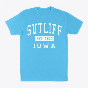 Sutliff Iowa Classic Established Classic Dad T-Shirt