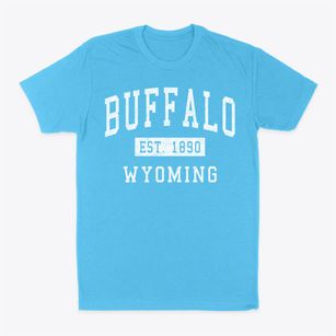 Buffalo Wyoming Classic Established Classic Dad T-Shirt