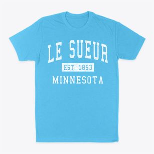 Le Sueur Minnesota Classic Established Classic Dad T-Shirt