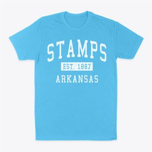 Stamps Arkansas Classic Established Classic Dad T-Shirt