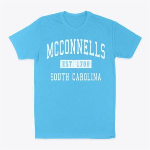 Mcconnells South Carolina Classic Established Classic Dad T-Shirt