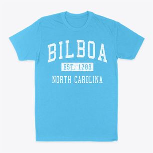 Bilboa North Carolina Classic Established Classic Dad T-Shirt