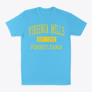 Virginia Mills Pennsylvania Classic Established Classic Dad T-Shirt