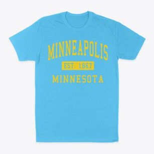 Minneapolis Minnesota Classic Established Classic Dad T-Shirt