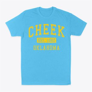 Cheek Oklahoma Classic Established Classic Dad T-Shirt