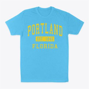 Portland Florida Classic Established Classic Dad T-Shirt