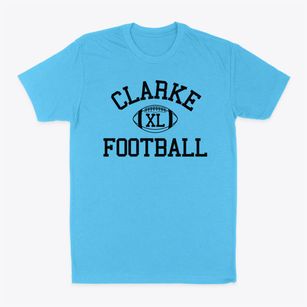 Clarke Community High School Classic Football Classic Dad T-Shirt