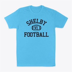 Shelby High School Classic Football Classic Dad T-Shirt