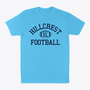 Hillcrest High School Classic Football Classic Dad T-Shirt