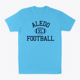 Aledo Junior High School Classic Football Classic Dad T-Shirt