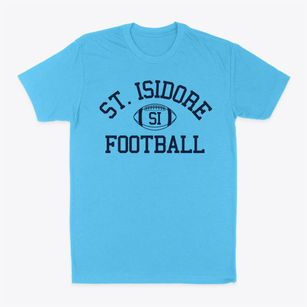 Saint Isidore School Classic Football Classic Dad T-Shirt