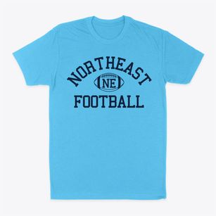 Northeast Lauderdale High School Classic Football Classic Dad T-Shirt