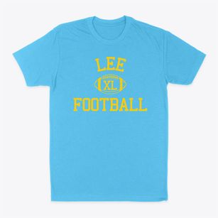 Lee Christian School Classic Football Classic Dad T-Shirt