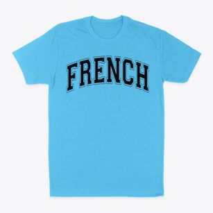 French Elementary School Varsity Arch Classic Dad T-Shirt