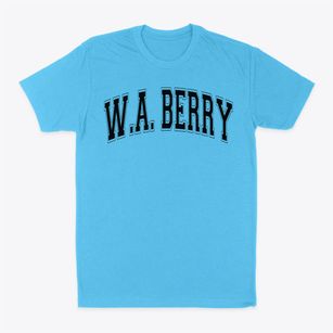 W. A. Berry High School Varsity Arch Classic Dad T-Shirt