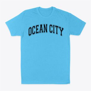 Ocean City Elementary School Varsity Arch Classic Dad T-Shirt