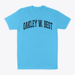 Oakley W. Best Middle School Varsity Arch Classic Dad T-Shirt