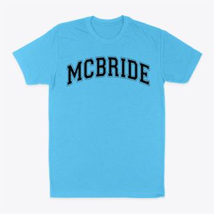 Mcbride Elementary School Varsity Arch Classic Dad T-Shirt