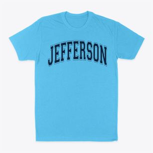 Jefferson Elementary School Varsity Arch Classic Dad T-Shirt