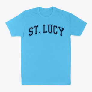 Saint Lucy Elementary School Varsity Arch Classic Dad T-Shirt