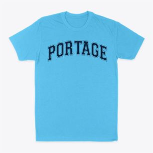 Portage Elementary School Varsity Arch Classic Dad T-Shirt