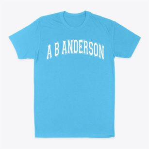 A B Anderson Elementary School Varsity Arch Classic Dad T-Shirt