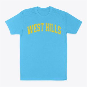 West Hills Middle School Varsity Arch Classic Dad T-Shirt