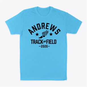 Andrews Middle School Track and Field Classic Dad T-Shirt