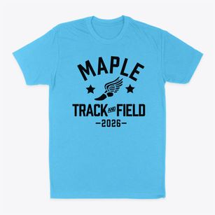 Maple Elementary School Track and Field Classic Dad T-Shirt